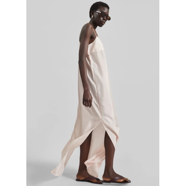 The Frankie Shop Dylana Sleeveless Maxi Dress – Faded Pink, view 4