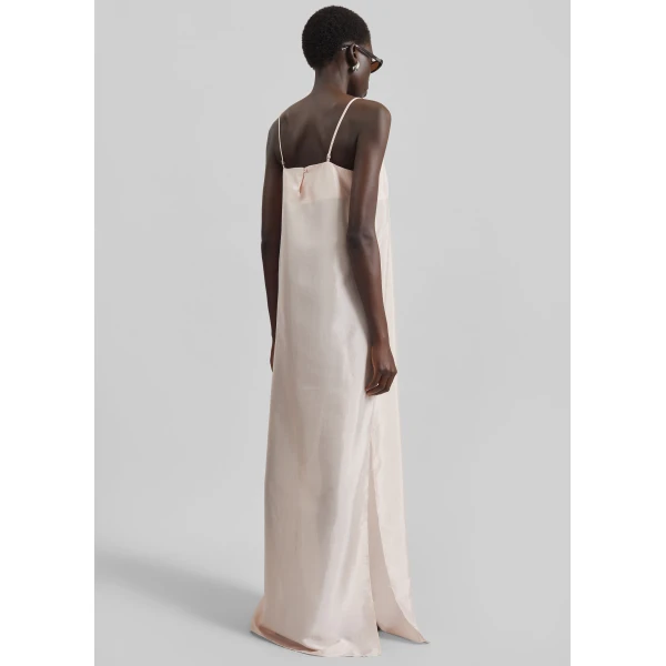 The Frankie Shop Dylana Sleeveless Maxi Dress – Faded Pink, view 6