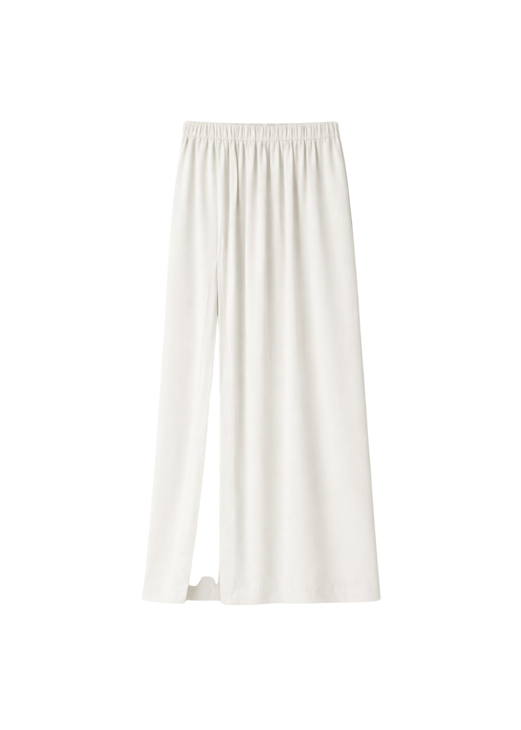 Elie Silk Fluid Maxi Skirt – Ivory