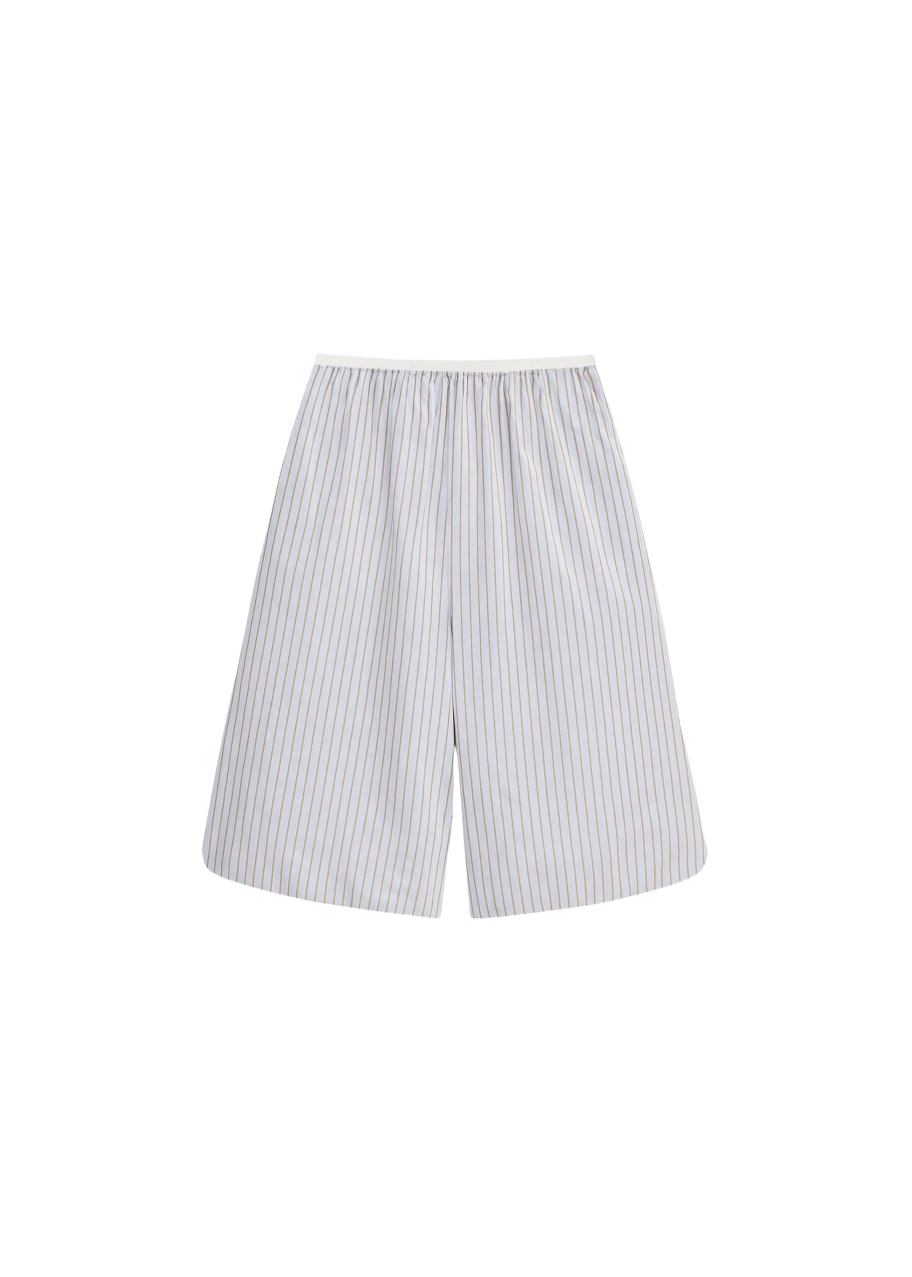 The-Frankie-Shop-Elyn-Cotton-Bermuda-Shorts-Light-BlueBrown-Stripe-coveti-scaled24083_nobg The Frankie Shop Elyn Cotton Bermuda Shorts - Light Blue/Brown Stripe - Oversized Minimalist Shorts in Multicolour - Shop at Coveti