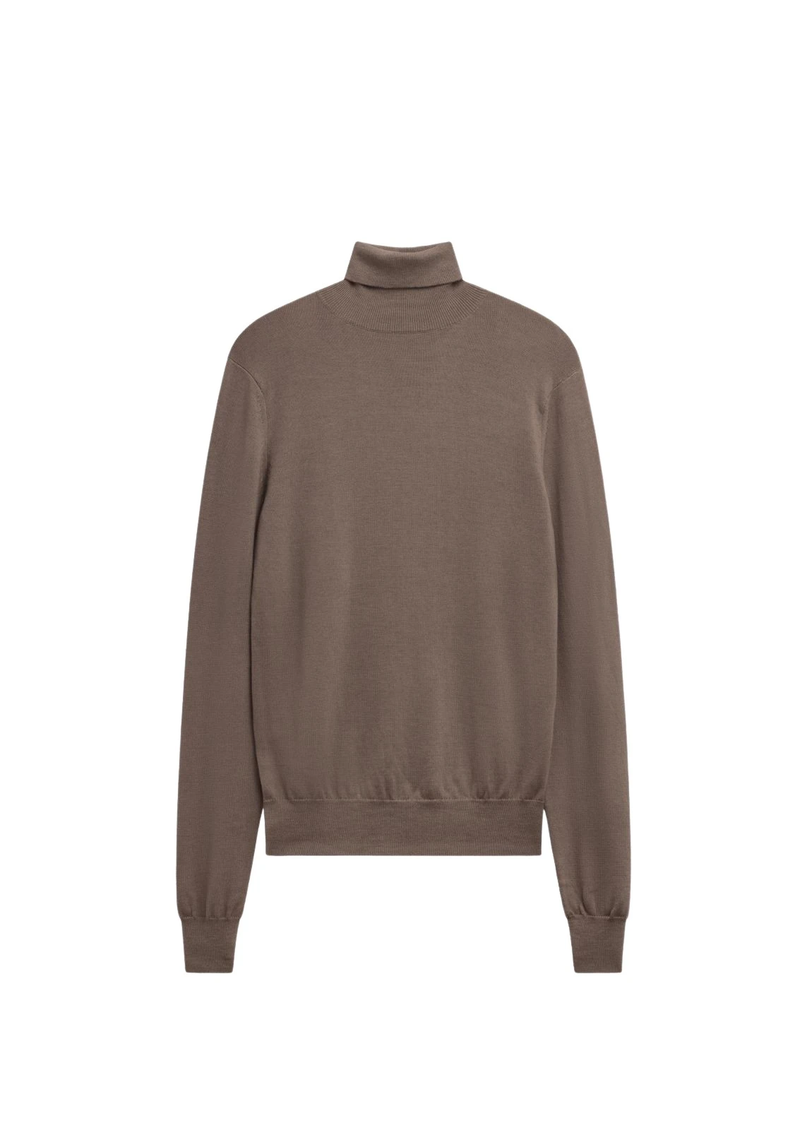 The-Frankie-Shop-Eve-Thin-Turtleneck-Sweater-Dark-Taupe-coveti34423_nobg The Frankie Shop Eve Thin Turtleneck Sweater - Dark Taupe - Oversized Minimalist Knitwear in Beige - Shop at Coveti