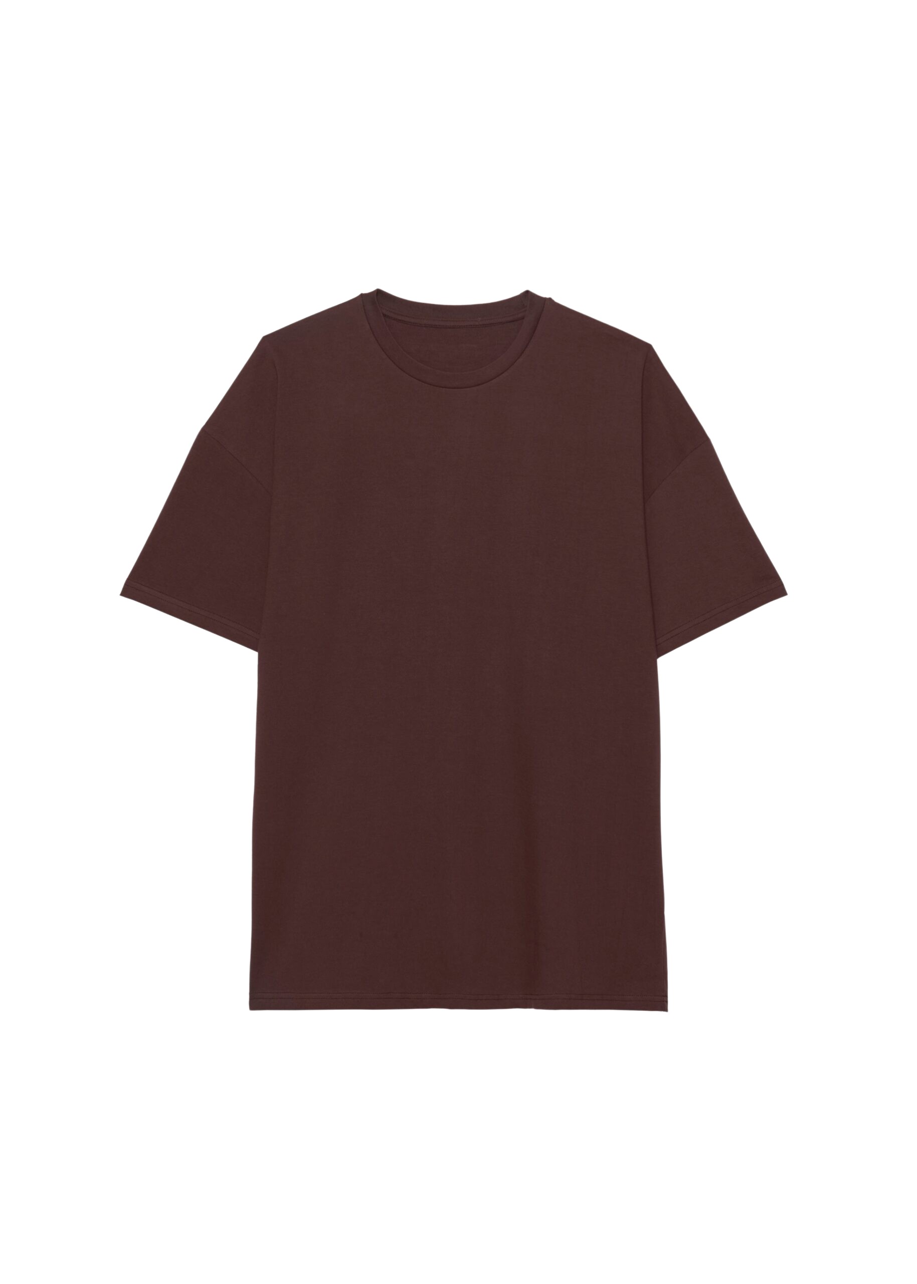 The Frankie Shop Faro Boxy Tee – Brown Top