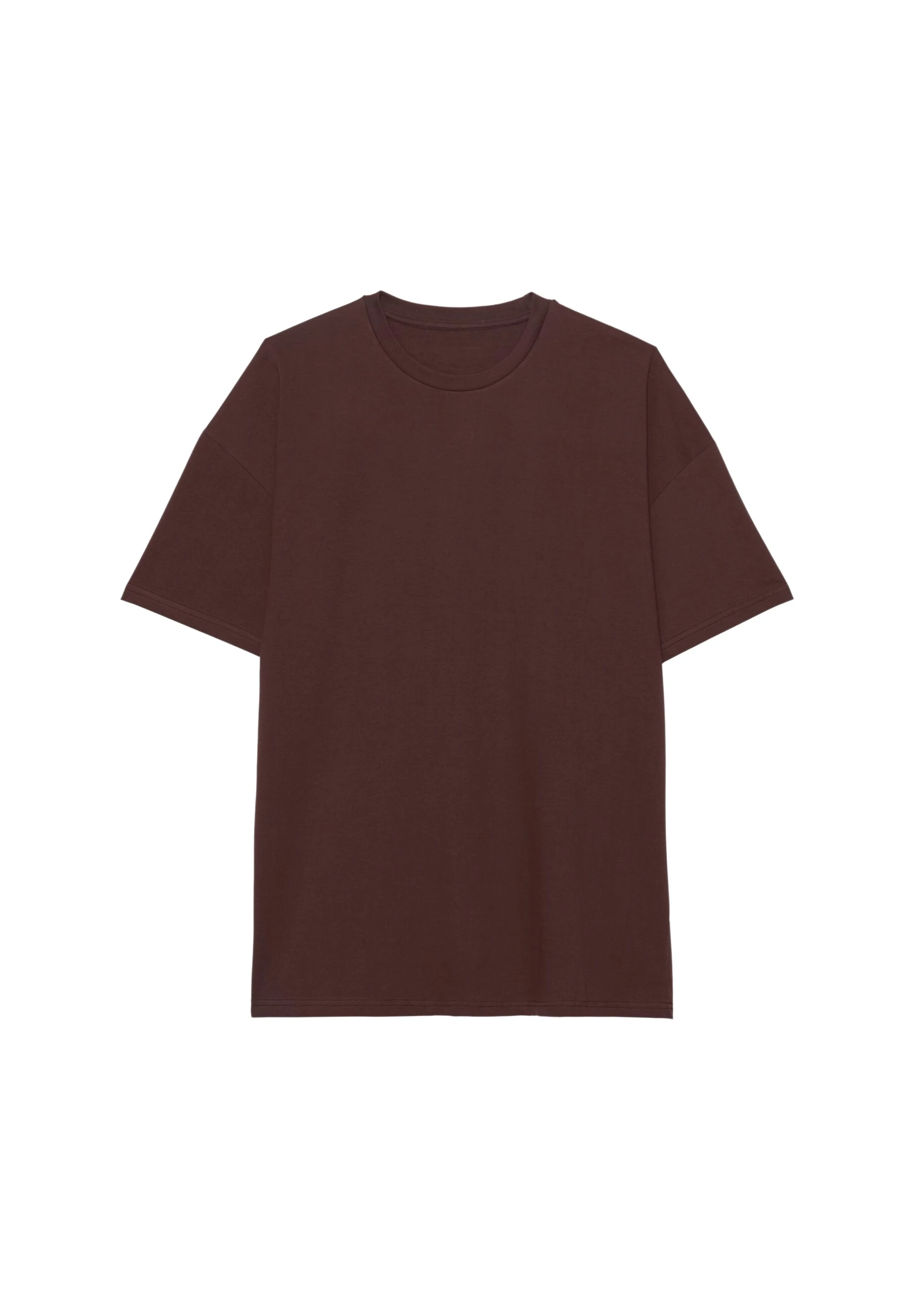 The-Frankie-Shop-Faro-Boxy-Tee-Brown-coveti-scaled62944_nobg The Frankie Shop Faro Boxy Tee - Brown - Oversized Minimalist Tops in Beige - Shop at Coveti