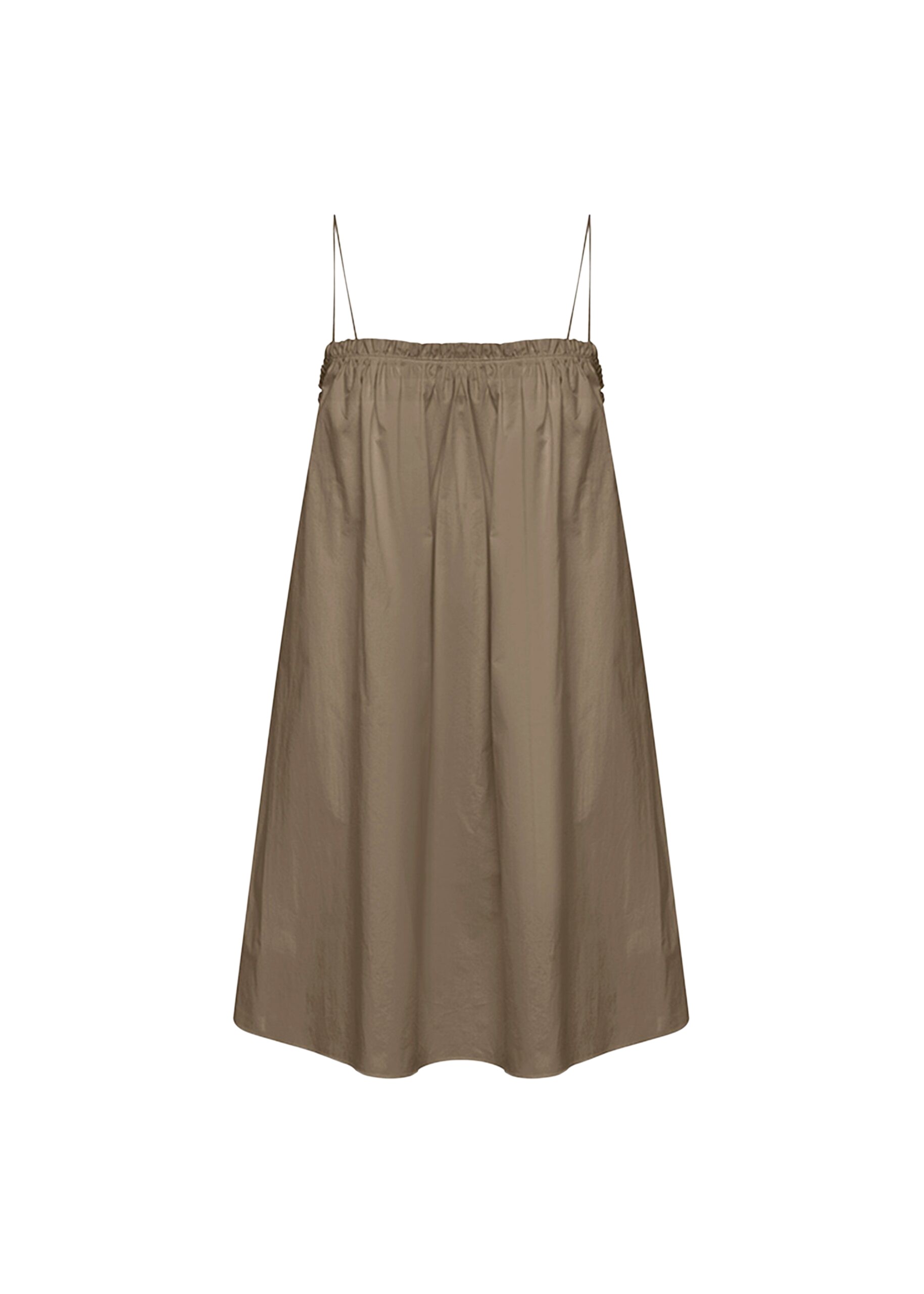 The Frankie Shop Frill Cami Mini Dress – Birch