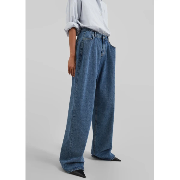 The Frankie Shop Hayla Denim Pants – Medium Wash, view 3