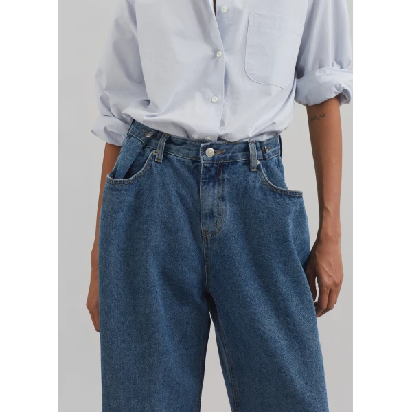 The Frankie Shop Hayla Denim Pants – Medium Wash, view 4
