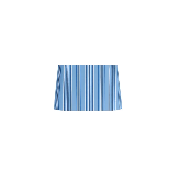 The Frankie Shop Hera Mini Skirt - Blue Multi Stripe - Oversized Minimalist Skirts in Multicolour - Shop at Coveti