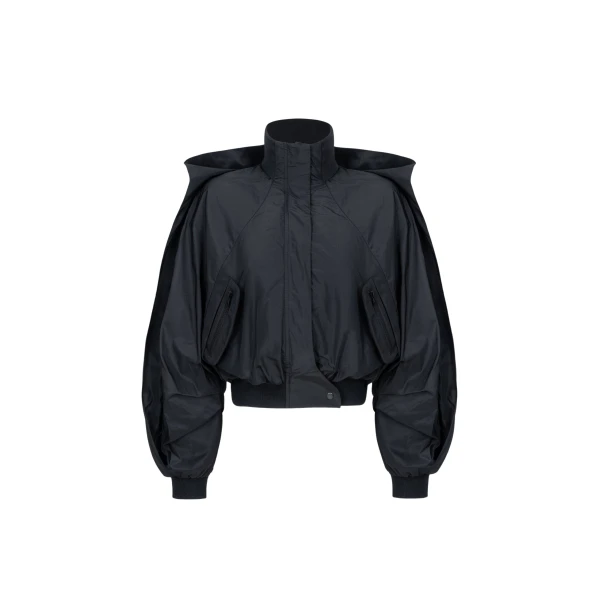 The Frankie Shop Jacket #03 - Black - Oversized Minimalist Jackets in Black - Shop at Coveti