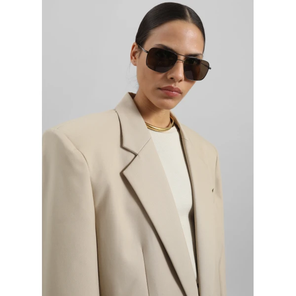 The Frankie Shop Jun Blazer – Beige, view 5