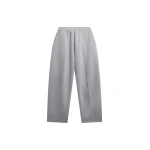 The Frankie Shop Keane Tapered Sweatpants - Grey - Oversized Minimalist Pants in Grey - Shop at Coveti