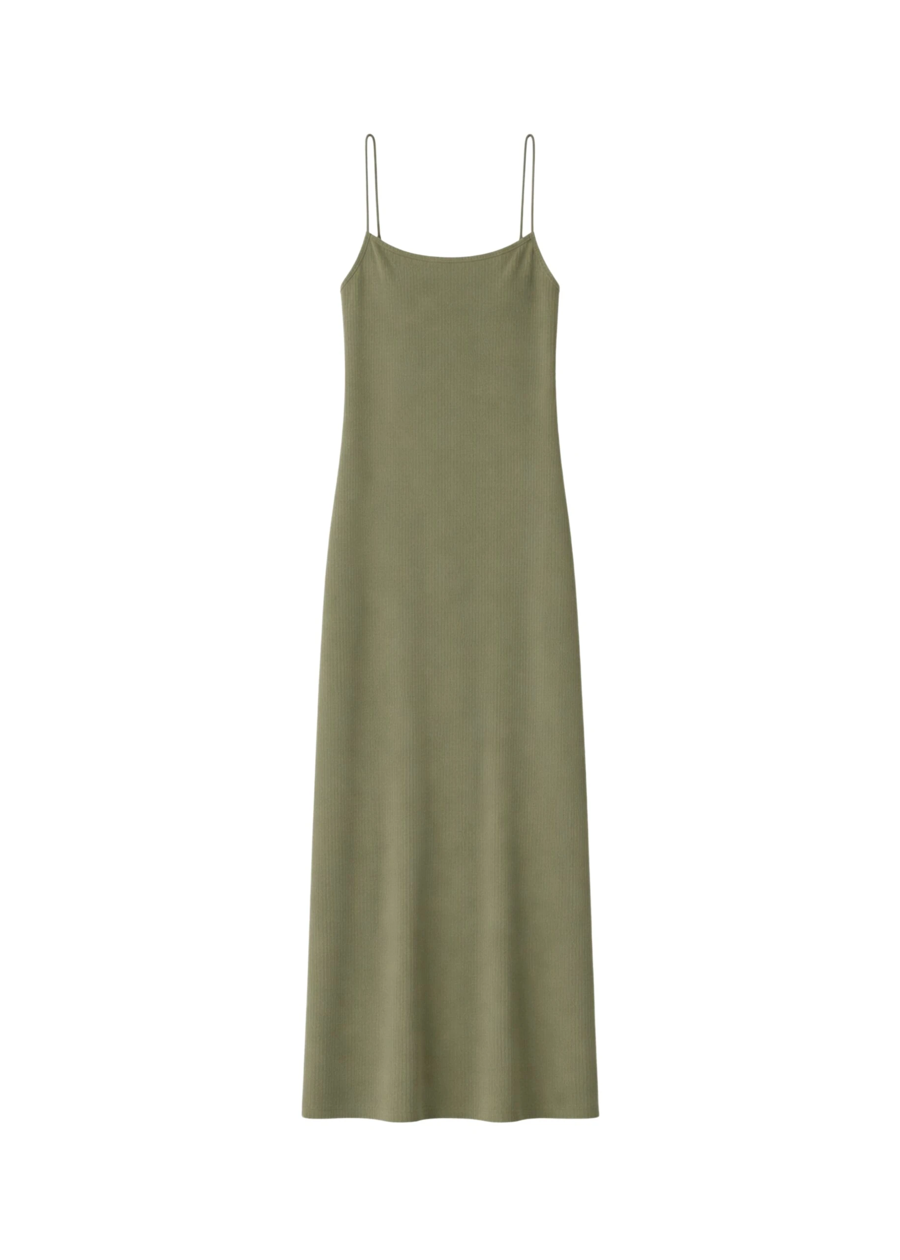 The-Frankie-Shop-Keira-Knit-Midi-Dress-Khaki-Brown-coveti-scaled51522_nobg The Frankie Shop Keira Knit Midi Dress - Khaki Brown - Oversized Minimalist Dresses in Beige - Shop at Coveti