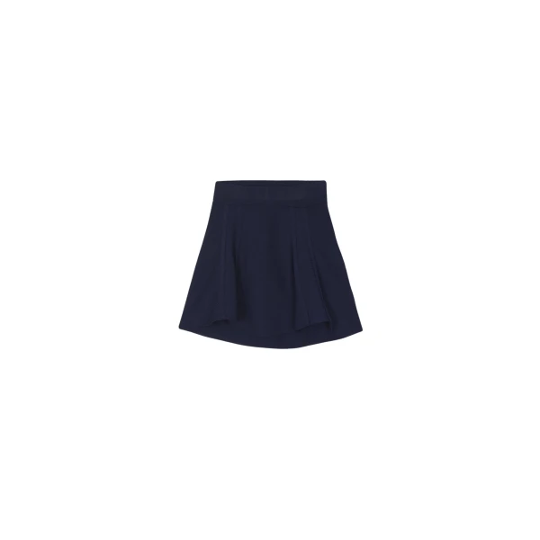 The Frankie Shop Kiama Sculpted Mini Skirt – Navy