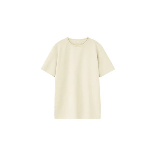 The Frankie Shop Leni Knit Oversized Top - Beige - Oversized Minimalist Tops in Beige - Shop at Coveti