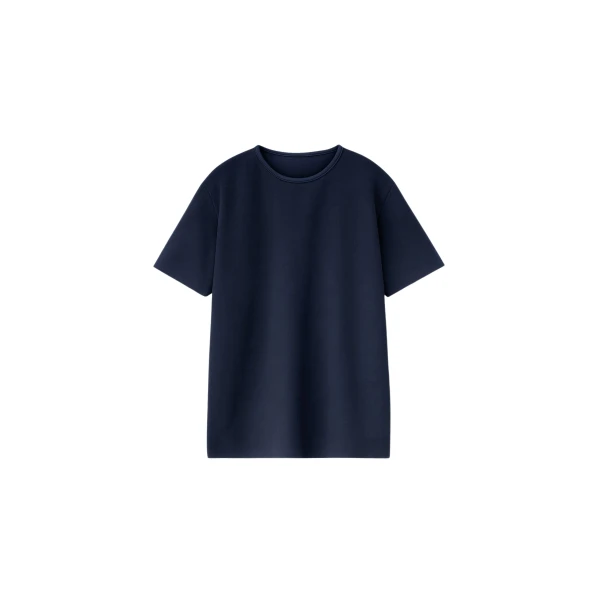 The Frankie Shop Leni Knit Oversized Top - Navy - Oversized Minimalist Tops in Blue - Shop at Coveti