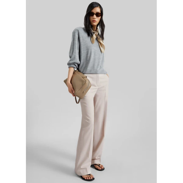 The Frankie Shop Lenora Trousers – Faded Pink, view 2