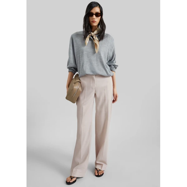 The Frankie Shop Lenora Trousers – Faded Pink, view 6