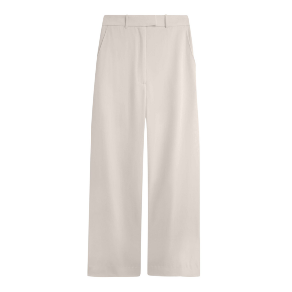 The Frankie Shop Lenora Trousers - Faded Pink - Oversized Minimalist Pants in Pink - Shop at Coveti