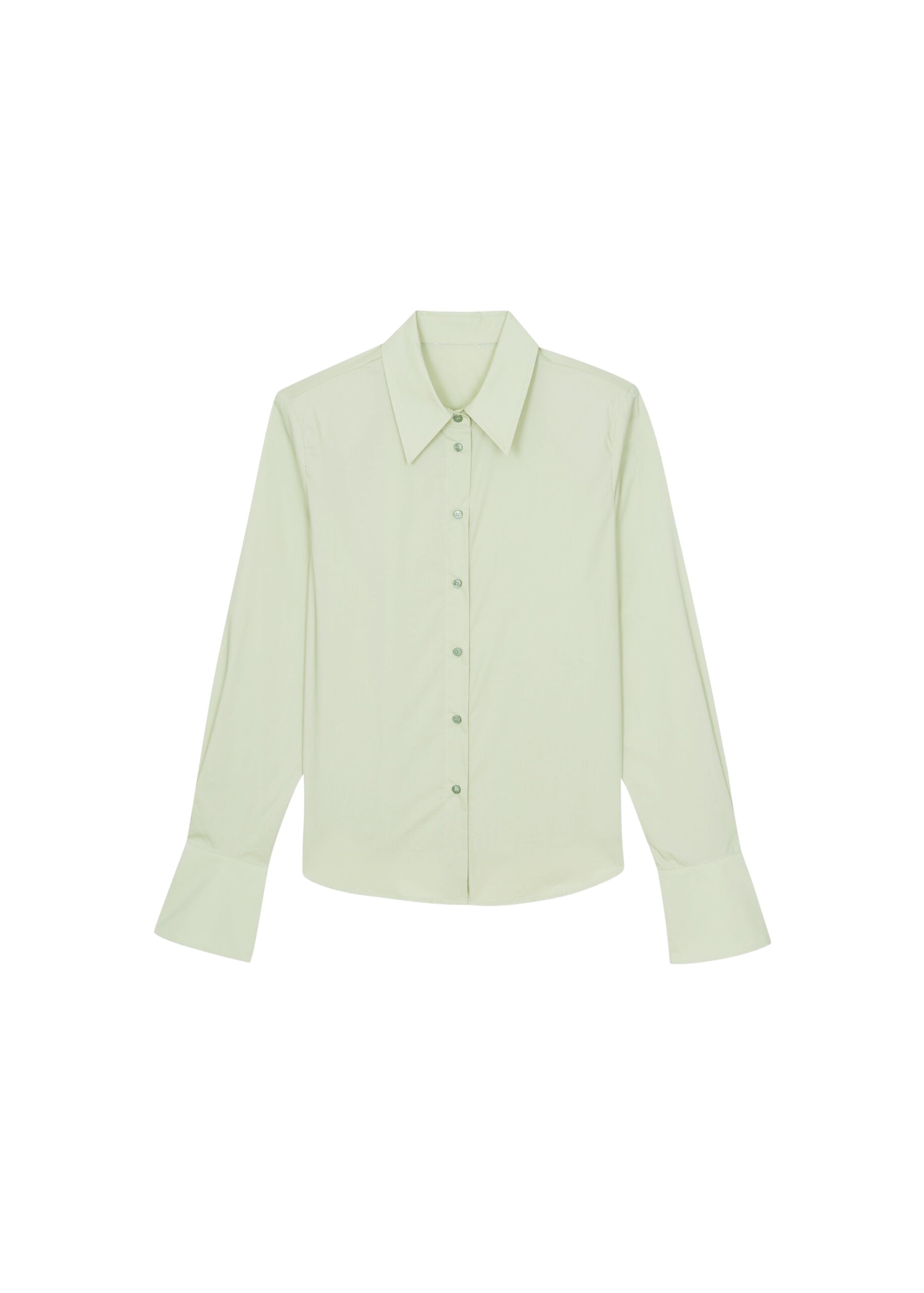 The Frankie Shop Leuven Padded Shirt – Sage