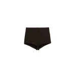 The Frankie Shop Loen Hot Pants - Brown - Oversized Minimalist Shorts in Beige - Shop at Coveti