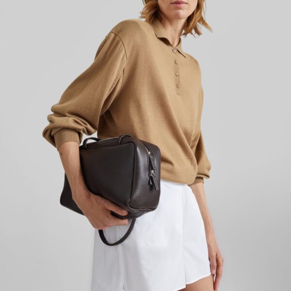 The Frankie Shop Lui Organic Cotton Boxer Short - White - Oversized Minimalist Shorts in White - Shop at Coveti