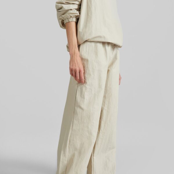 The Frankie Shop Majvik Joggers - Light Beige - Oversized Minimalist Pants in Beige - Shop at Coveti