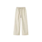 The Frankie Shop Majvik Joggers - Light Beige - Oversized Minimalist Pants in Beige - Shop at Coveti