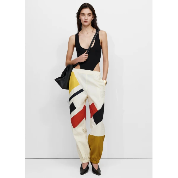 The Frankie Shop Malevich Track Pants – Vanilla, view 5