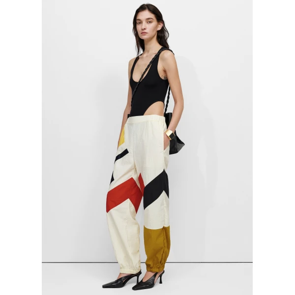 The Frankie Shop Malevich Track Pants – Vanilla, view 6