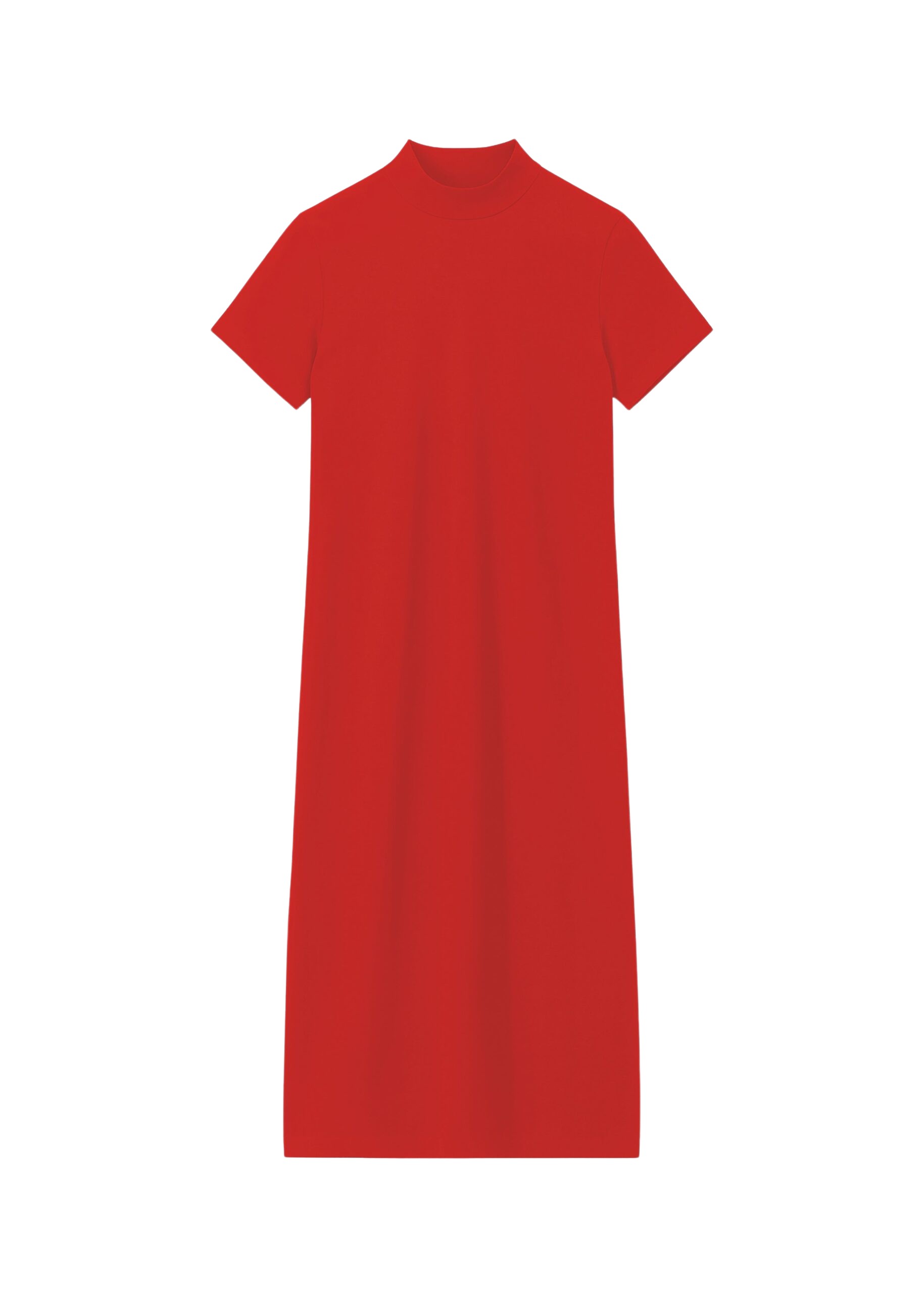 The Frankie Shop Malo T-Shirt Dress – Red