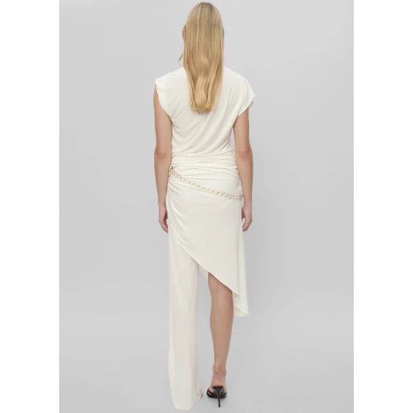 The Frankie Shop Manto Jersey Tee – White Top, view 5