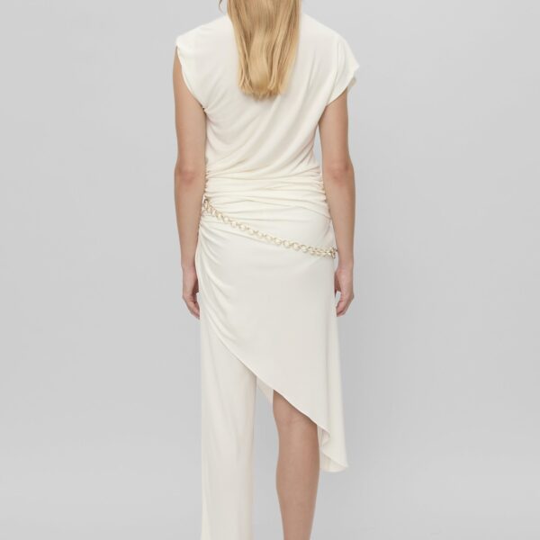 The Frankie Shop Manto Jersey Tee - White - Oversized Minimalist Tops in White - Shop at Coveti