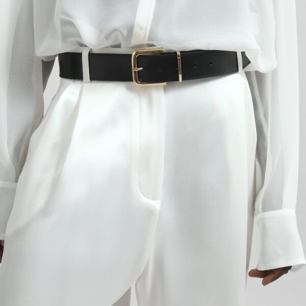 The Frankie Shop Marfa Pleated Satin Bermuda Shorts - White - Oversized Minimalist Shorts in White - Shop at Coveti