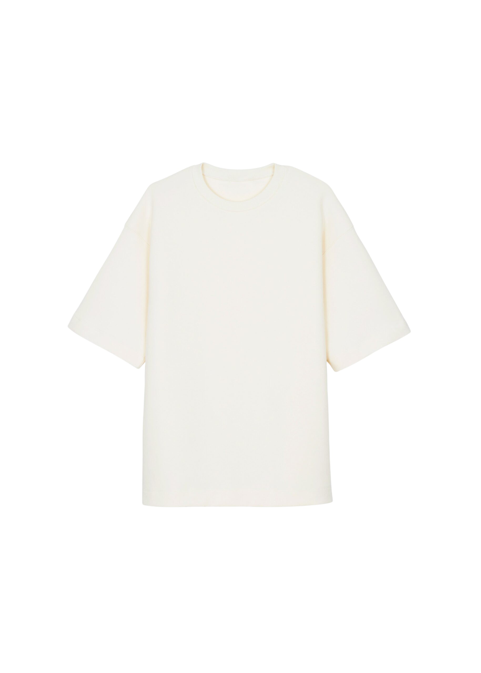 The Frankie Shop Melor Oversized T-Shirt – Cream Top