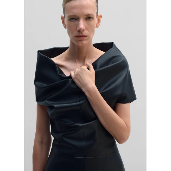 The Frankie Shop Mini Dress #01 – Black, view 2