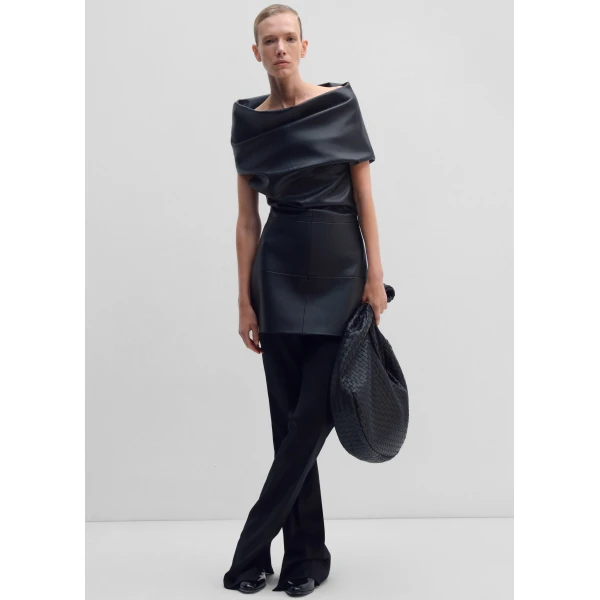 The Frankie Shop Mini Dress #01 – Black, view 3