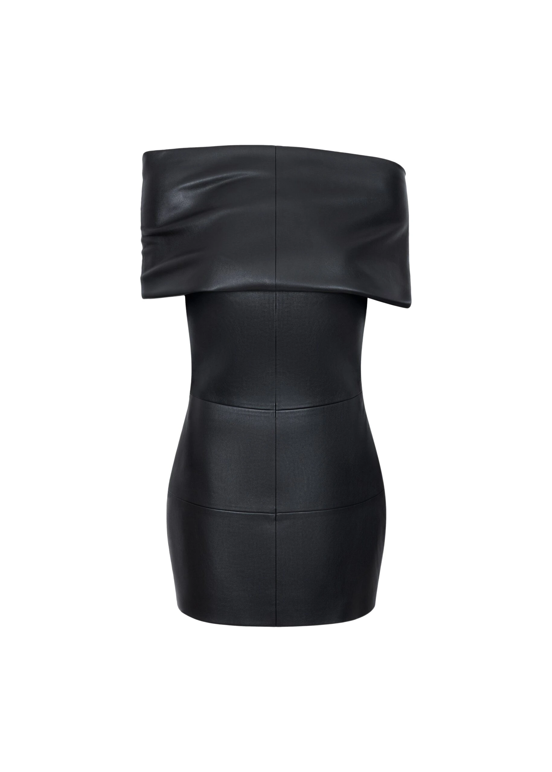 The Frankie Shop Mini Dress #01 - Black - Oversized Minimalist Dresses in Black - Shop at Coveti