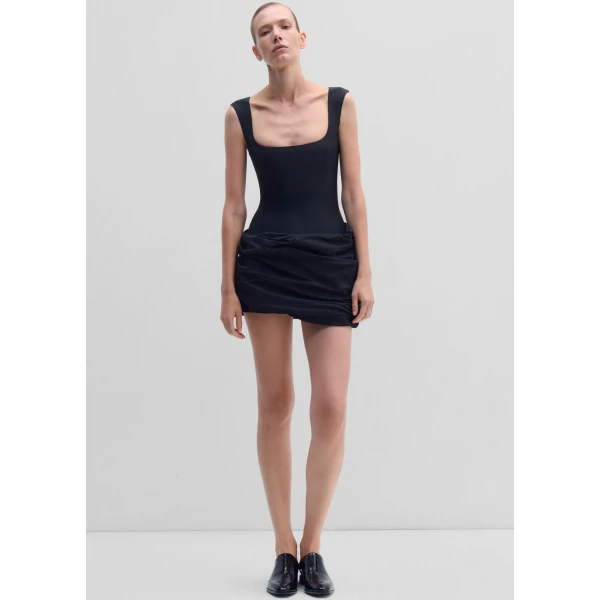 The Frankie Shop Mini Dress #04 – Black, view 2