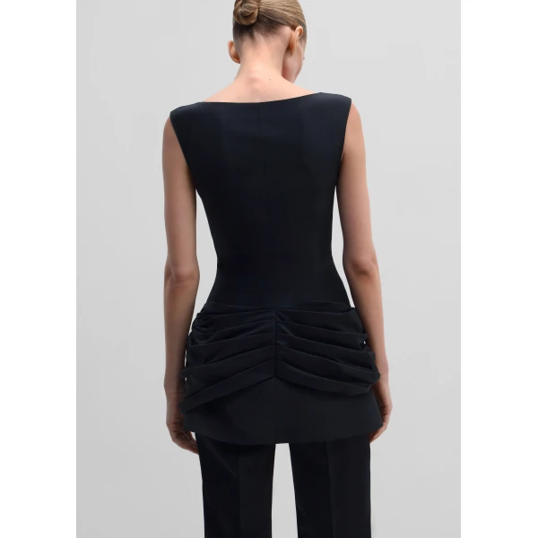 The Frankie Shop Mini Dress #04 – Black, view 5