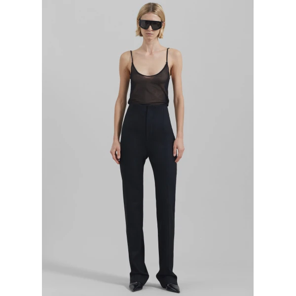 The Frankie Shop Morrison Long Trousers – Black, view 3