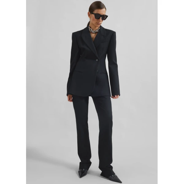 The Frankie Shop Morrison Long Trousers – Black, view 4