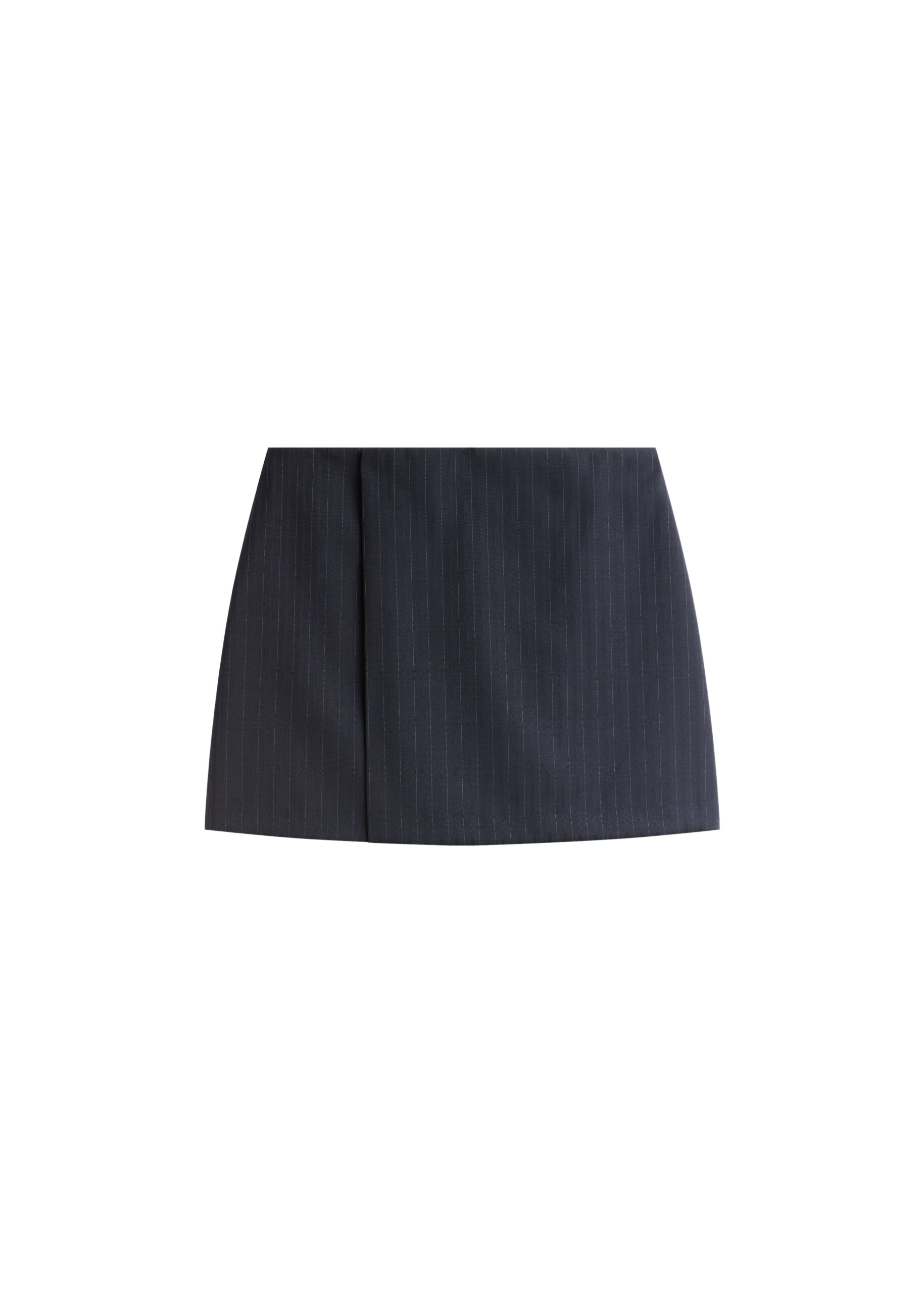 The Frankie Shop Narah Mini Skirt – Navy/White Pinstripe