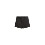 The Frankie Shop Natick Hot Pants - Charcoal Multi Stripe - Oversized Minimalist Shorts in Multicolour - Shop at Coveti