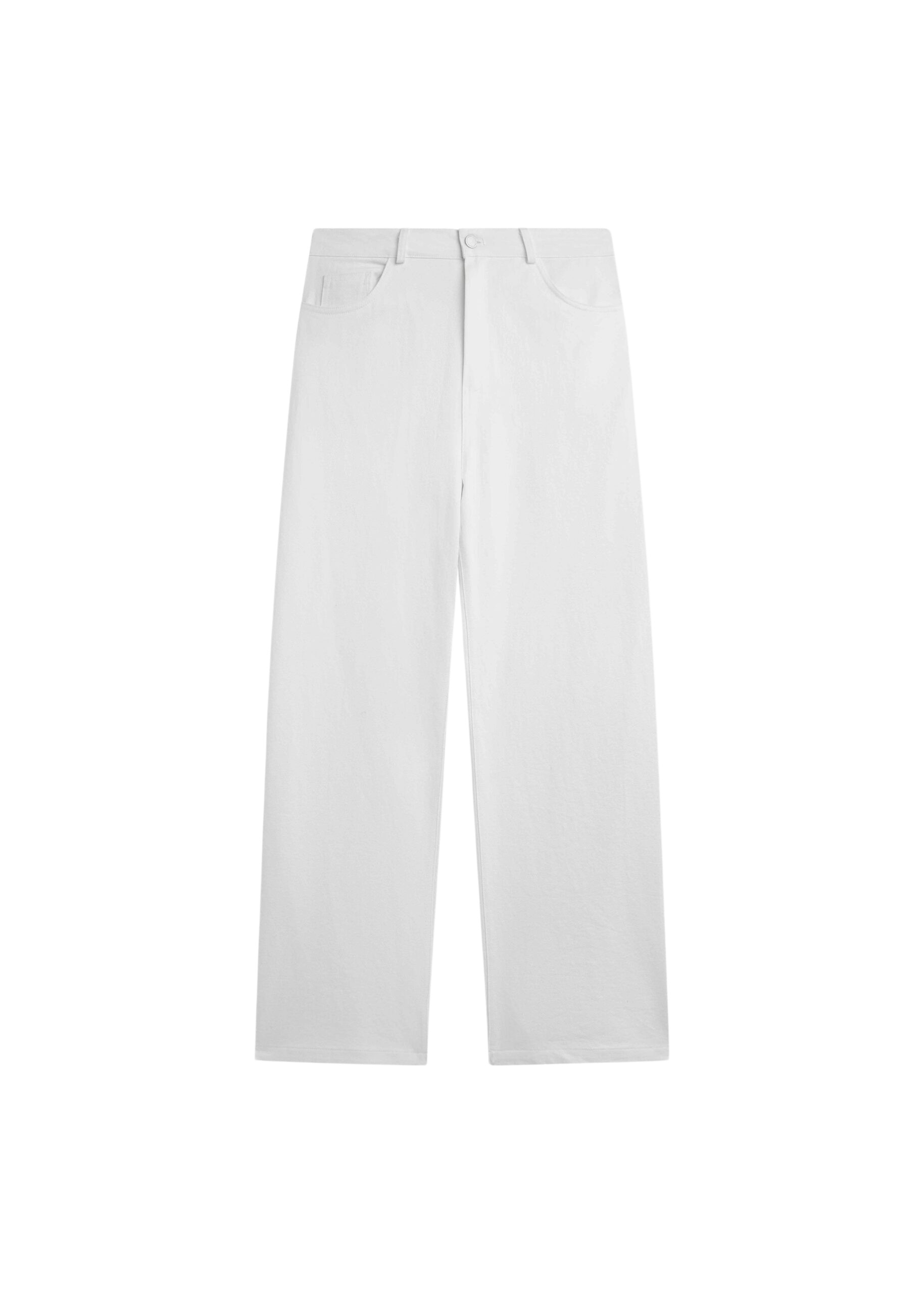 The Frankie Shop Nelton Barrel Leg Jeans – White