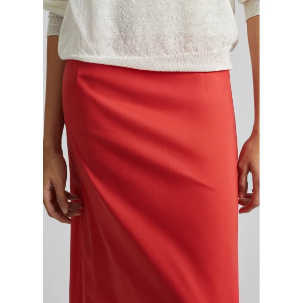 The Frankie Shop Nisa Midi Skirt – Red, view 5