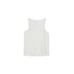 The Frankie Shop Nivee Lustrous Boxy Tank - Ivory - Oversized Minimalist Tops in Ivory - Shop at Coveti