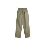 The Frankie Shop Oakdale Faux Leather Track Pants - Sage - Oversized Minimalist Pants in Green - Shop at Coveti