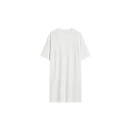 The Frankie Shop Oberon Soft Oversized T-Shirt - White - Oversized Minimalist Tops in White - Shop at Coveti