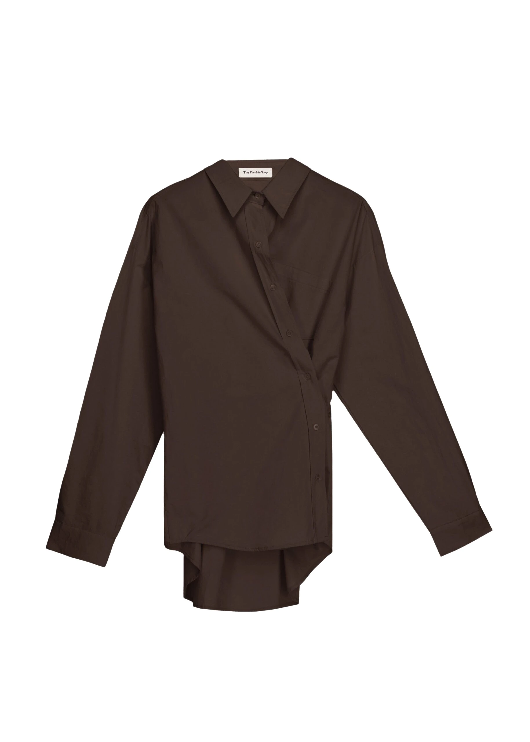 The-Frankie-Shop-Ornella-Side-Button-Up-Shirt-Brown-coveti-scaled37006_nobg The Frankie Shop Ornella Side Button-Up Shirt - Brown - Oversized Minimalist Tops in Beige - Shop at Coveti