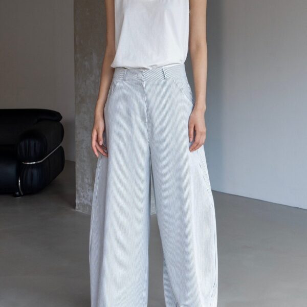 The Frankie Shop Penelope Tank Top - White - Oversized Minimalist Tops in White - Shop at Coveti