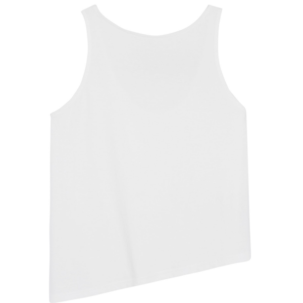 The Frankie Shop Penelope Tank Top - White - Oversized Minimalist Tops in White - Shop at Coveti
